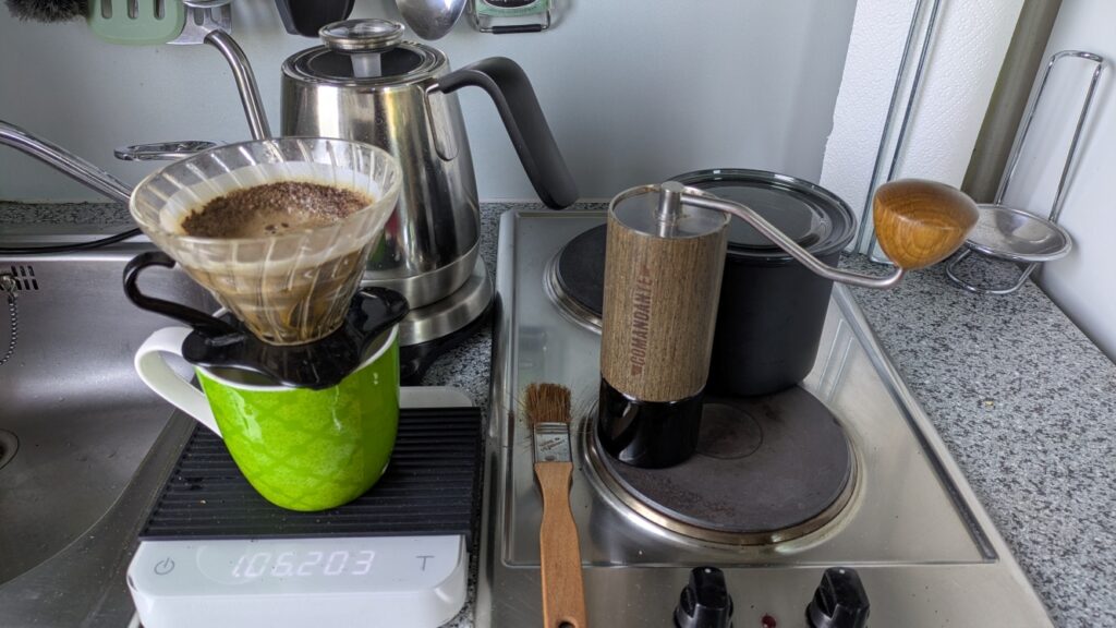 Meine Meditation - Filterkaffee frisch mahlen und zubereiten