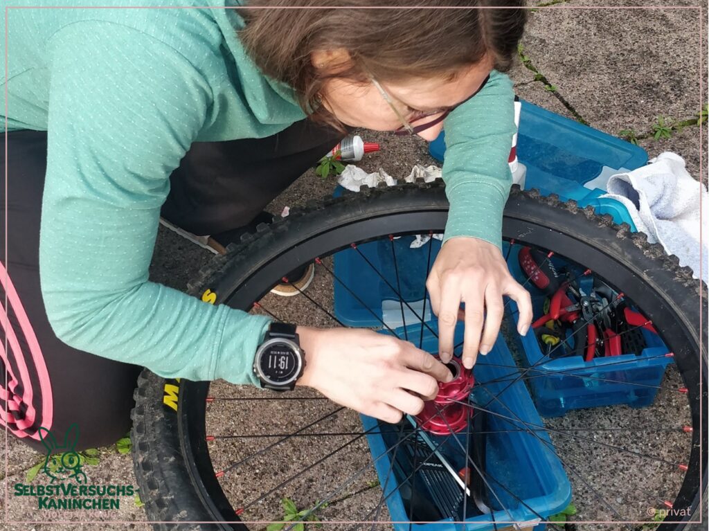 Bild der allerersten Schraubersession